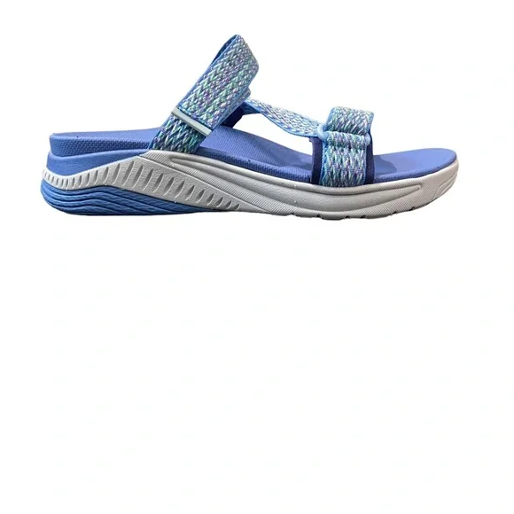 Dansko New Women's Slide Sandal Rosette Blue size 38 - Picture 7 of 12